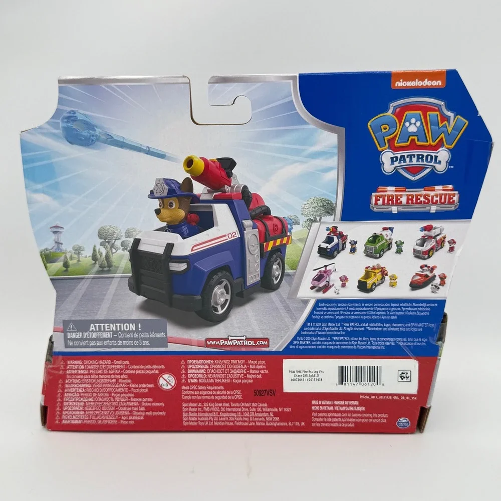 Paw Patrol Fire Rescue Chase Rescue Fire Cruiser NEW